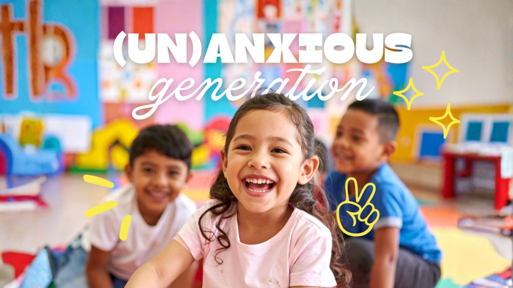 Happy Children In A Classroom